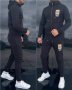 Черен мъжки екип Burbarry - 710-12, снимка 1 - Спортни дрехи, екипи - 40078838