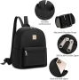 Дамска черна раница Cute Backpack модерна и удобна, снимка 6