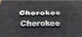 Емблеми Чероки - Емблема Jeep Cherokee 2броя N, снимка 1 - Части - 37212817