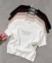 Дамска Тениска👕Дамска Блуза С Къс Ръкав Код PAO-44, снимка 2
