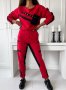 Дамски комплект Selena в червено  , снимка 1 - Спортни екипи - 42489746