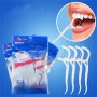 Клечки за зъби с силиконов конец, в пакет 50 бр./14 ст за бр.
