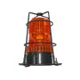 LED сигнална лампа маяк 12-110V оранжева, снимка 3