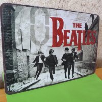 Метална Табела The Beatles Бийтълс Джон Ленън Маккартни рок , снимка 2 - Колекции - 37375812