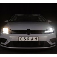 Комплект LED фарове Osram LEDriving Black Edition за VW Golf 7.5 2017-2020 с черна основа,, снимка 2 - Аксесоари и консумативи - 32114616