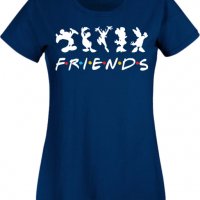 Дамска Тениска Mickey Friends,Изненада,Повод,Подарък,Празник, снимка 5 - Тениски - 37641962