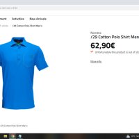 NORRONA Cotton Polo Shirt за лов риболов и туризъм размер M тениска - 473, снимка 3 - Тениски - 42216755