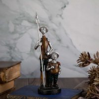 Статуетка Дон Кихот и Санчо Панса фигура 24см, снимка 2 - Статуетки - 39847073