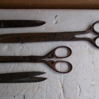 Лот от стари ножици , снимка 2 - Антикварни и старинни предмети - 32050880