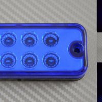 Диодни LED Лед габарити светлини , СИНИ , 12-24V HN166 , снимка 1 - Аксесоари и консумативи - 35424320