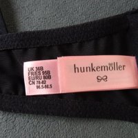 Hunkemoller 80B луксозен сутиен с черна дантела и предно закопчаване, снимка 6 - Бельо - 42588922