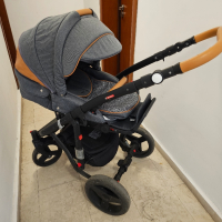 Бебешка количка Adamex Vicco, снимка 1 - Детски колички - 44574552