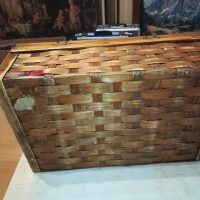антика-стара плетена кутия 2403240944LNWC, снимка 10 - Антикварни и старинни предмети - 44920208