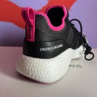 Calvin Klein Runner Sneaker Sock Laceup Pu-Pa , снимка 7 - Маратонки - 39315534