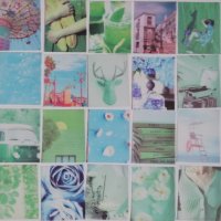 Скрапбук листчета за декорация washi хартия - 10 бр /комплект , снимка 6 - Други - 35237203