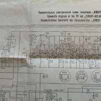 Принципни електрически схеми за телевизори "Юность - 402,402Д" и "Темп - 714,714Д", снимка 3 - Специализирана литература - 36533022