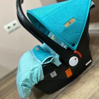 Намалена цена! Бебешко столче за кола за новородено синьо Лорели, снимка 1 - Столчета за кола и колело - 42898495