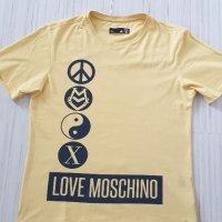 LOVE MOSCHINO Cotton Made in Italy Mens  Size L ОРИГИНАЛ! Мъжка Тениска!, снимка 1 - Тениски - 40565531