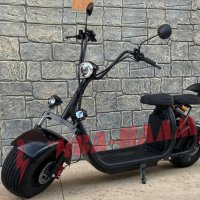 Електрически скутер “ Harley - Davidson “ – 1500W 60V + LCD Дисплей + Преден LED фар тип-2024г, снимка 1 - Мотоциклети и мототехника - 37040345