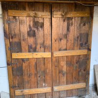 Дървена врата /порта, снимка 1 - Входни врати - 44147416