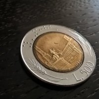 Монета - Италия - 500 лири | 1992г., снимка 1 - Нумизматика и бонистика - 31892619