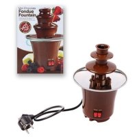 Мини фондю фонтан за шоколад- Mini Chocolate Fondue, снимка 2 - Прибори за хранене, готвене и сервиране - 31198647
