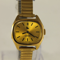1960's Швейцарски Дамски Позлатен Часовник LANCO, снимка 4 - Антикварни и старинни предмети - 44766322