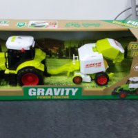 Трактори със звук и светлина, в кутия - 66171, снимка 6 - Коли, камиони, мотори, писти - 38768093