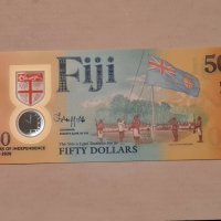 FIJI 🇫🇯 $ 50 DOLLARS 🇫🇯 2020 COMMEMORATIVE NOTE CU, снимка 1 - Нумизматика и бонистика - 31166849