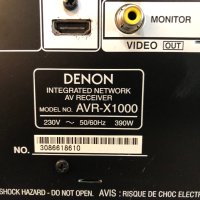 Denon AVR-X1000, снимка 11 - Ресийвъри, усилватели, смесителни пултове - 42798554