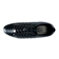 Versace Collection Medusa Head Metal Plate Logo Black Quilted Leather Мъжки Спортни Обувки size 40, снимка 3 - Спортно елегантни обувки - 42226255
