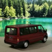 FORD Transit BUS - бордо - Minichamps - Мащаб 1:43, снимка 2 - Колекции - 37826205