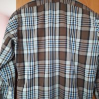 Мъжка риза дълъг ръкав карирана, снимка 3 - Ризи - 30103670