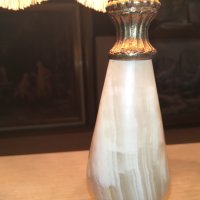 мрамор мед/месинг-антик лампа от франция 1702211035, снимка 7 - Колекции - 31846773