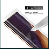 UV Стъклен Протектор за Samsung Galaxy Note 20 / 20 Ultra с течно лепи, снимка 3 - Фолия, протектори - 31957375