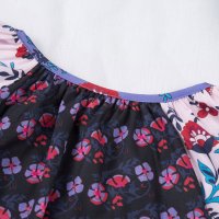 Дамска блуза с принт на цветя, снимка 8 - Блузи с дълъг ръкав и пуловери - 40526067