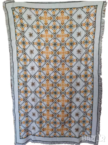 Ръчно изработена битова покривка за маса, 140х90 см, снимка 1