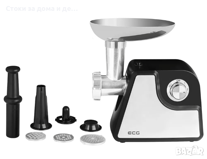 ✨Месомелачка ECG MG 1310 Simply, 1340W, 2 скорости, Сив/Черен , снимка 1