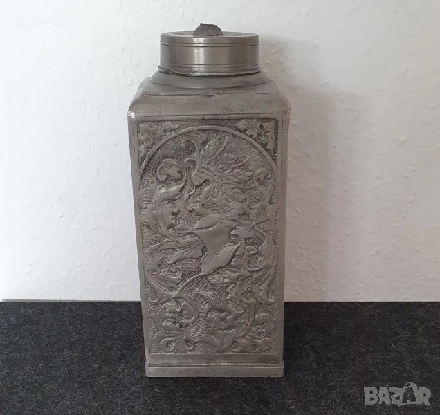 оловно калаян павур с орнаменти, снимка 1