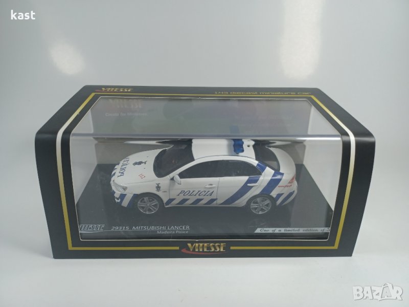 KAST-Models Умален модел на MITSUBISHI LANCER EVO Х Vitesse 1/43, снимка 1