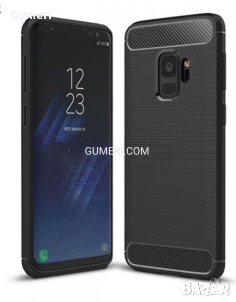 Samsung Galaxy S9 + Карбонов удароустойчив гръб , снимка 1