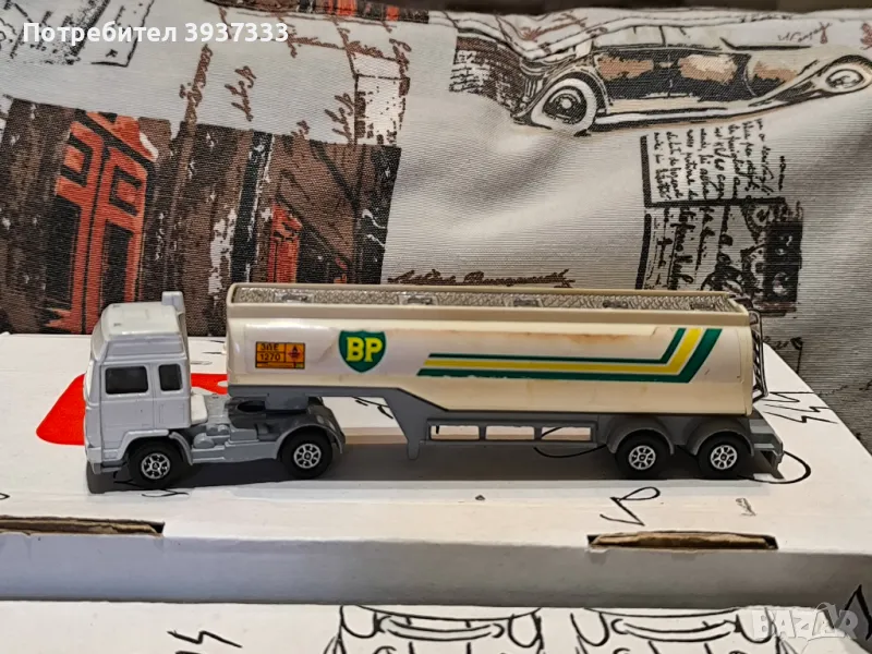 Corgi 1/64 Scale - Seddon Atkinson Tanker BP 1985 - White, снимка 1