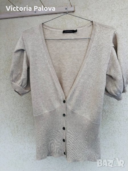 CAROLL PARIS красива жилетка 100% памук, снимка 1