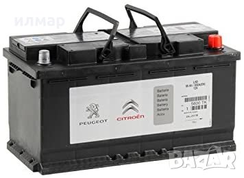 Акумулатор с висок пусков ток 95Ah 950A - оригинален Пежо, снимка 1
