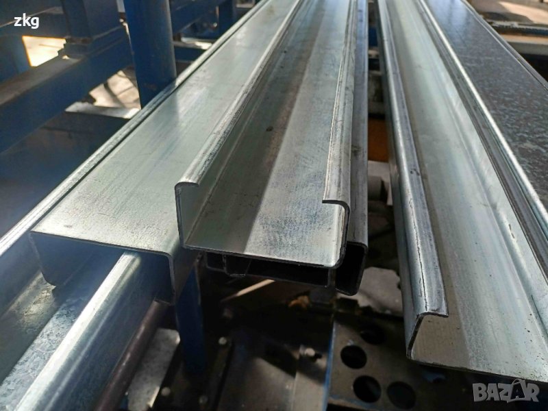 Студено-огънати C профили от поцинкована ламарина, снимка 1