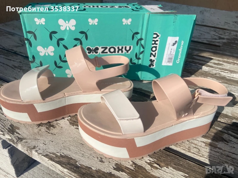 Бразилски сандали Zaxy (Ipanema), 38 номер, платформа, снимка 1
