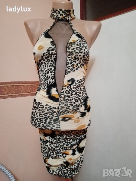 Нова Еластична Рокля, Размер XS/S. Код 1733, снимка 1