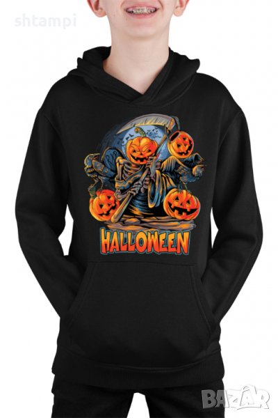 Детски Суитчър/Суитшърт Halloween 12,Halloween,Хелоуин,Празник,Забавление,Изненада,, снимка 1