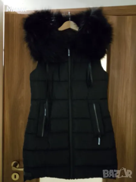 Дълъг дамски елек, снимка 1