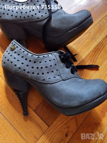 Дамски обувки Feud 38 номер с авангарден ток , снимка 1